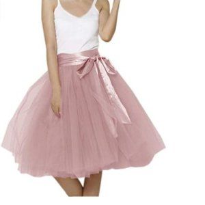 Tulle Skirt - Mauve